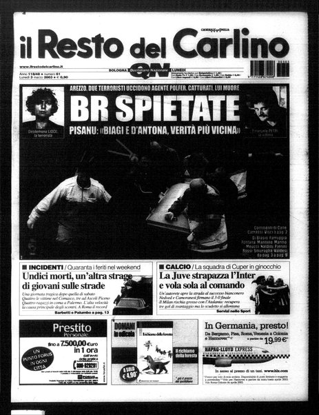 Il Resto del Carlino : giornale dell'Emilia